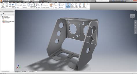 autodesk inventor sheet metal design|inventor unfold sheet metal.